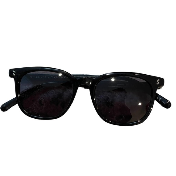New Stella McCartney Sunglasses Essentials SC0104S Sunglasses Black Gray Lenses main image 13